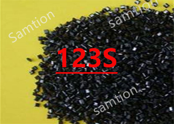 S-Plastic 123S Nonhalogenated. 17.5 MFR, For Small, Intricate Parts. UV Stabilized. 50% More Internal Mold Release