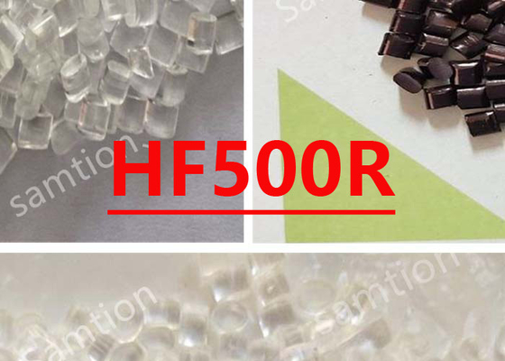 Sabic Lexan HF500R resin is an easy flow, 9% glass reinforced, flame retardant grade, especially designed