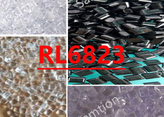 S-Plastic  Rl6823 Resin Is Developmental. One Lot Lab Material Values. Superior Performance. Improved Flow
