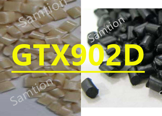 S-Plastic Noryl GTX902D Resin  a blend of PPE/Polyamide 66. The material offers a unique pellet size compared to traditional