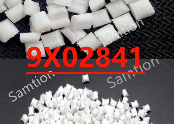 S-Plastic Thermocomp 9X02841 PBT/Polycarbonate blend containing proprietary fillers.