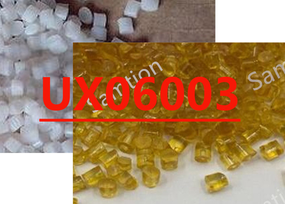 S-Plastic Thermocomp UX06003 resin compound based on Polyphalamide resin containing Carbon Fiber. Added features include