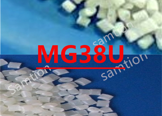 S-Plastic Cycolac MG38U resin is Very high impact ABS. Toughness/rigidity. Good fatigue resistance.