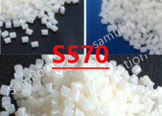 S-Plastic Cycolac S570 resin is a new development in Low Gloss ABS. This material has lower gloss levels on smooth and grain
