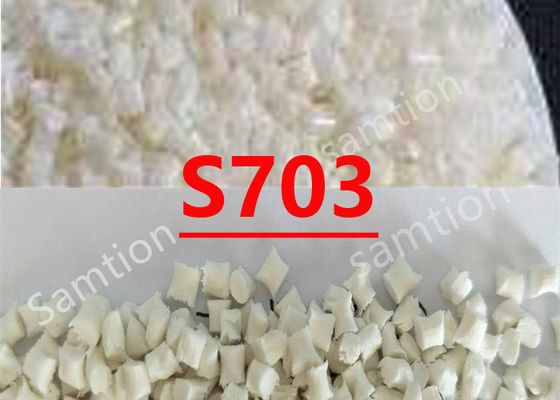S-Plastic Cycolac S703 resin isa super high flow ABS developed for thin wall injection moulding and injection / compression