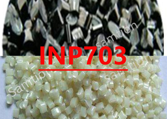S-Plastic Cycolac INP703 is a high heat ABS resin, and is based on alphamethyl styrene acrylontrile butadiene styrene (AMS-A