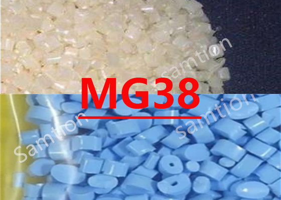 S-Plastic Cycolac MG38 Very high impact ABS. Toughness/rigidity. Good fatigue resistance.