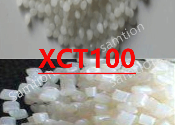 S-Plastic Cycolac XCT100 an ABS+PBT alloy. Low gloss, molded in color - for interior automotive trims. Chemical resistance -