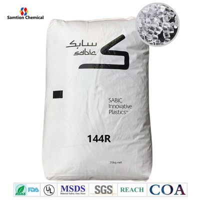FDA S-Plastic Lexan 144R Polycarbonate Plastic Resin HB MFR 10.5 Internal Mold Release UL Rated