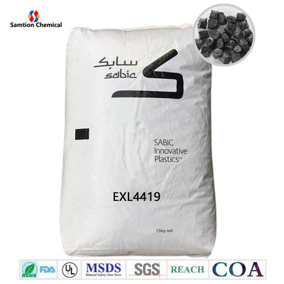 S-Plastic  EXL4419  A 9% Glass Fiber (GF) Reinforced Opaque Injection Molding (IM) Grade.