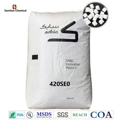 Injection Moldable Sabic Valox Plastic PBT 420SE0 Resin 30% GF Flame Retardant