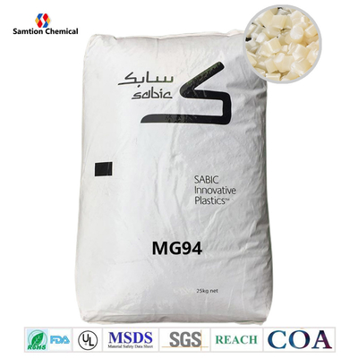 S-Plastic Cycolac MG94 resin is Superior flow, injection molding ABS. Good impact. For thin-wall applications.