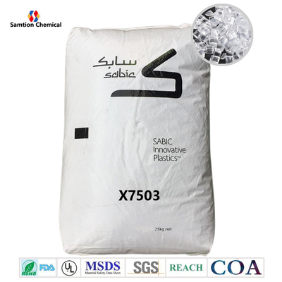 Recycled Sabic Clear Polyester Alloy Siloxane Polycarbonate Resin Pellets Xylex X7503