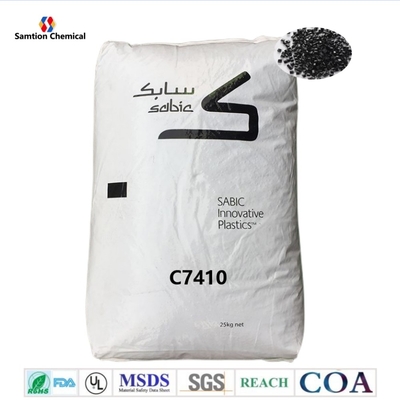 Nonhalogenated FR S-Plastic Thermocomp C7410 PC ABS Plastic Material For Thinwall Molding