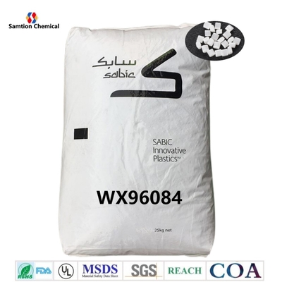 White PBT Polybutylene Resin Pellets bulk S-Plastic WX96084