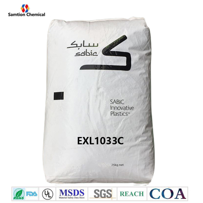 Sabic Lexan EXL1033C polycarbonate (PC) siloxane copolymer resin is a low flow, UV stabilized grade
