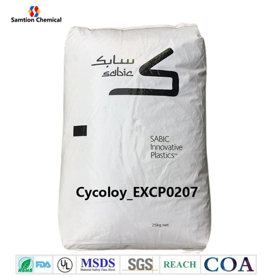 S-Plastic Stat-kon Cycoloy_EXCP0207 SINGLE LOT DATA, 10% carbon fiber reinforced nonhalogenated FR PC+ABS for applications r