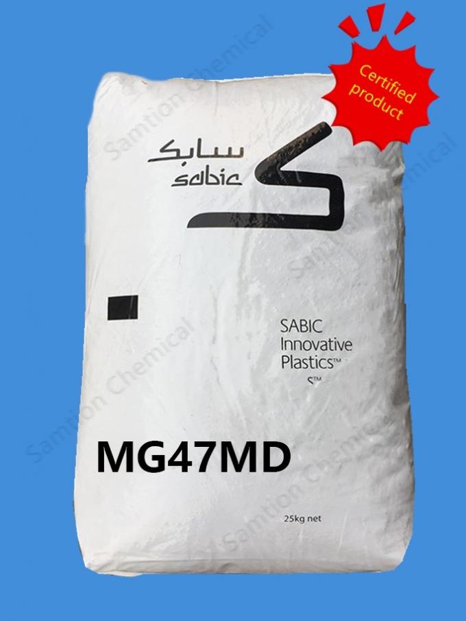 Sabic Cycolac MG47MD ABS Pellets Bulk For Injection Molding
